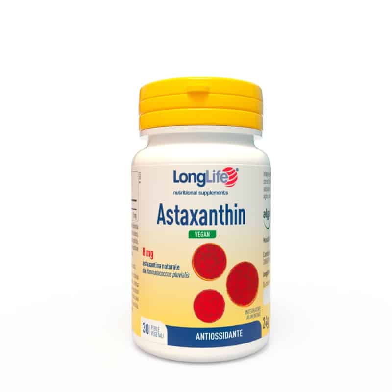 LONGLIFE ASTAXANTHIN 30 PERLE VEGETALI