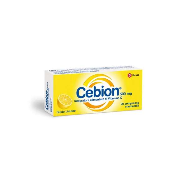 CEBION MASTICABILE LIMONE 20 COMPRESSE