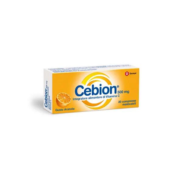 CEBION MASTICABILE ARANCIA 20 COMPRESSE