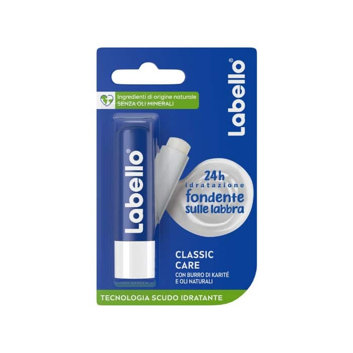 LABELLO CLASSIC CARE STICK 24H IDRATAZIONE FONDENTE SULLE LABBRA 5,5 ML