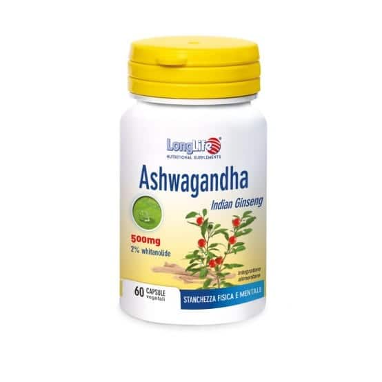 LONGLIFE ASHWAGANDHA 60 CPS
