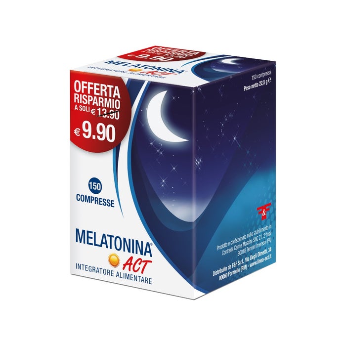 MELATONINA ACT 1 MG 150 COMPRESSE