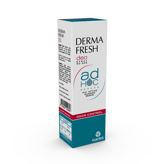DERMAFRESH DEO SPRAY NO GAS AD HOC ODOR CONTROL DEODORANTE 100 ML