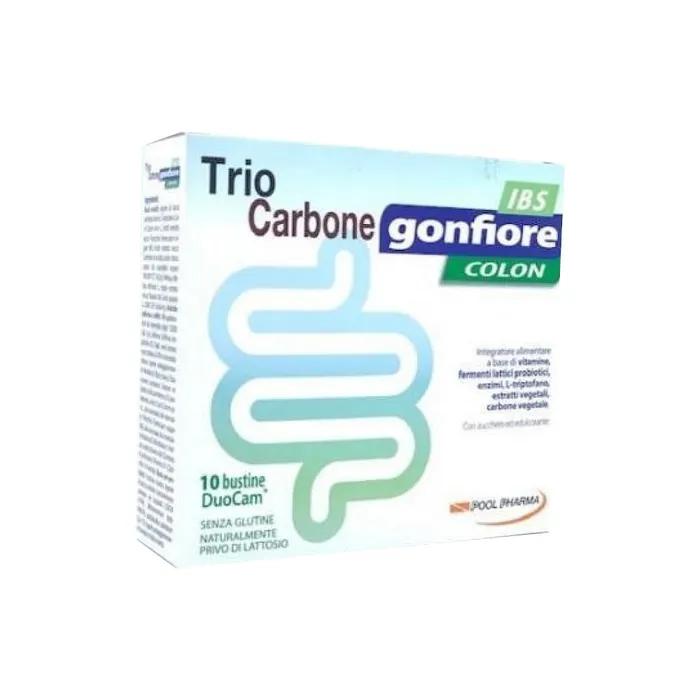 TRIOCARBONE GONFIORE IBS 10 BUSTE