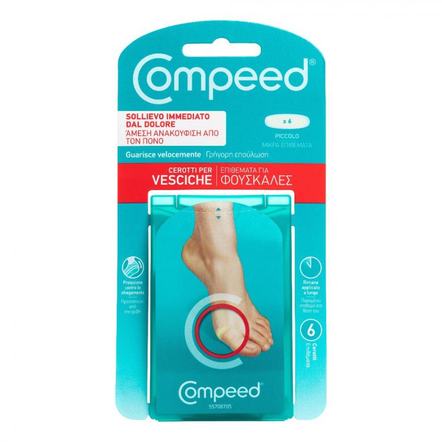 COMPEED CEROTTI PER VESCICHE PICCOLO 6 PEZZI