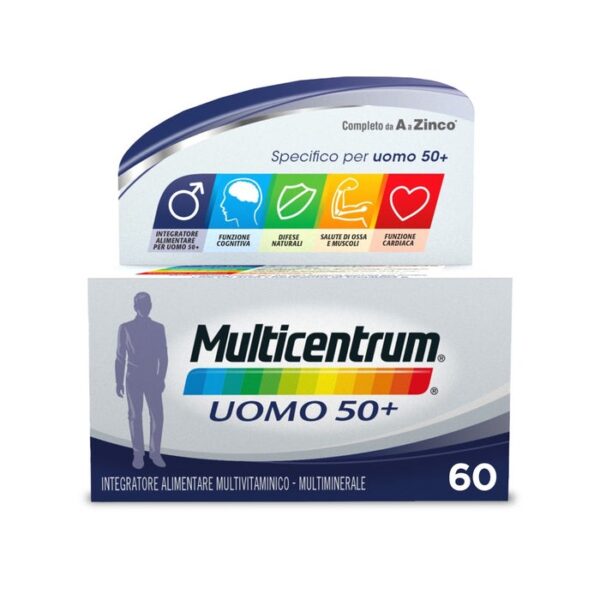 MULTICENTRUM UOMO 50+ 30 COMPRESSE