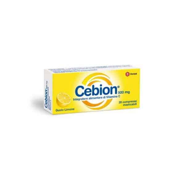 CEBION MASTICABILE LIMONE 20 COMPRESSE