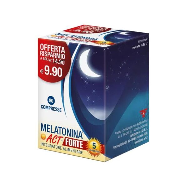 MELATONINA ACT 1MG + FORTE 5 COMPLEX 90 COMPRESSE