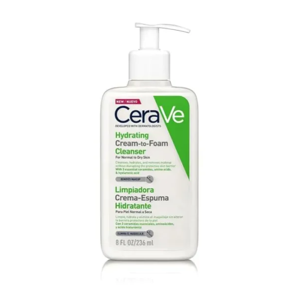 CERAVE CREAM TO FOAM CLEAN 236ML